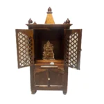 Aster Solid Sheesham Wood Temple with Timeless Traditional Style - Image 3
