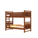 Asteron Solid Wood Twin Over Twin Bunk Bed - Image 6