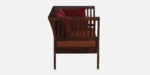 Austin Sheesham Wood 2 Seater Sofa in Honey Finish - Image 7