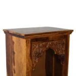 Avanta Solid Sheesham Wood Temple with Traditional Decorative Design - Image 7