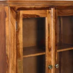 Avelique Solid Sheesham Wood Designer Crockery Cupboard - Image 6