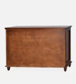 Blackwell Sheesham Wood Bar Cabinet in Scratch Resistant Sable Brown Finish - Image 9