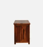 Bradford Study Table in Natural Sheesham Wood with Distressed Finish - Image 4