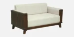 Bravion Luxury Solid Sheesham Wood 2 Seater Sofa - Image 3