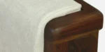 Bravion Luxury Solid Sheesham Wood 2 Seater Sofa - Image 6