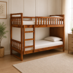 Bravon Premium Wooden Bunk Bed for Kids Room