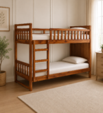 Bravon Premium Wooden Bunk Bed for Kids Room