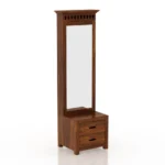 Brenton Sheesham Wood Dresser in Rustic Oak Finish - Image 5