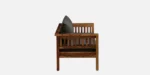 Bristol Sheesham Wood 2 Seater Sofa in Teak Finish - Image 5