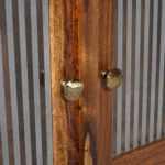 Brivana Solid Sheesham Wood Contemporary Crockery Unit - Image 5