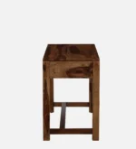 Brixton Sheesham Wood Study Table with Spacious Storage in Honey Oak Finish - Image 5