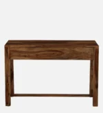 Brixton Sheesham Wood Study Table with Spacious Storage in Honey Oak Finish - Image 8