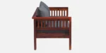 Camden Sheesham Wood 2 Seater Sofa in Antique Teak Finish - Image 5