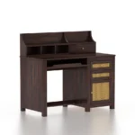 Camden Sheesham Wood Study Table in Scratch Resistant Rich Mahogany Finish - Image 3