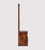 Carlin Sheesham Wood Dresser with Mirror in Walnut Finish - Image 8
