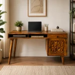 Casa Aurevon Solid Sheesham Wood Designer Study Desk