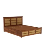 Cassidy Solid Wood Bed with Drawer Storage - Image 6