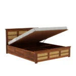 Cassidy Solid Wood Bed with Drawer Storage - Image 8
