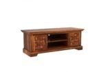Casterly Premium Sheesham Wood TV Unit With Cabinet Storage - Image 3
