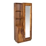 Celeste Sheesham Wood Dressing Table with Storage in Teak Finish - Image 4