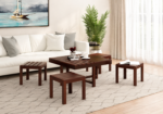 Compact Coffee Table with Storage Space