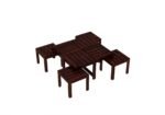 Compact Coffee Table with Storage Space - Image 5