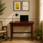 Compact Sheesham Wood Study Table for Small Spaces