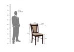 Contemporary Sheesham Wood 6 Seater Dining Table Set for Dining Space - Image 4