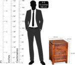 Contemporary Sheesham Wood Bedside Stand with Shelf - Image 3