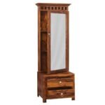 Creston Sheesham Wood Dresser in Honey Oak Finish - Image 5
