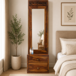 Delmar Sheesham Wood Dresser with Drawer in Provincial Teak Finish