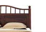 Denver Sheesham Wood Bed with Box Storage in Antique Honey Oak Finish - Image 5