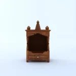 Divine Solid Sheesham Wood Temple with Premium Artisan Craftsmanship - Image 3