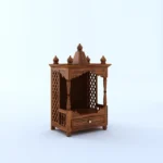 Divine Solid Sheesham Wood Temple with Premium Artisan Craftsmanship - Image 4