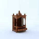 Divine Solid Sheesham Wood Temple with Premium Artisan Craftsmanship - Image 7