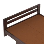 Elaris Sheesham Wood Bed with Hydraulic Storage in Honey Finish - Image 8