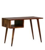 Eldora Sheesham Wood Computer Study Table in Matte Honey Finish - Image 4