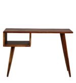 Eldora Sheesham Wood Computer Study Table in Matte Honey Finish - Image 5
