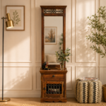 Elvora Sheesham Wood Dresser in Warm Walnut Finish