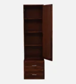 Elvora Sheesham Wood Dresser with Cabinet in Honey Oak Finish - Image 6