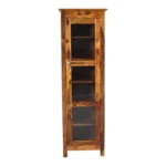 Evandor Solid Sheesham Wood Premium Crockery Showcase - Image 2