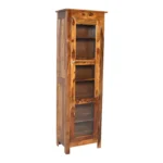 Evandor Solid Sheesham Wood Premium Crockery Showcase - Image 3