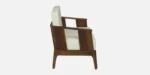 Everest Sheesham Wood 2 Seater Sofa in Natural Teak Finish - Image 6