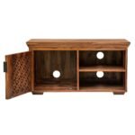 Evermont Sheesham Wood Television Unit With Drawer Storage - Image 3