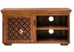Evermont Sheesham Wood Television Unit With Drawer Storage - Image 4