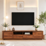 Falkridge Premium Solid Wood TV Console For Contemporary Homes