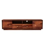Falkridge Premium Solid Wood TV Console For Contemporary Homes - Image 5