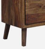 Farley Sheesham Wood Dresser with Mirror in Walnut Finish - Image 10