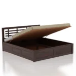 Fenwick Sheesham Wood Bed with Side Drawers & Storage - Image 10
