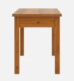 Fremont Sheesham Wood Study Desk with Open Shelves in Provincial Teak Finish - Image 6